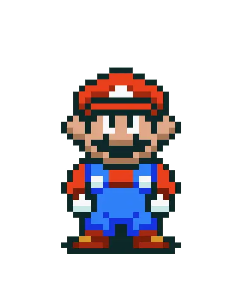 Mario pixel